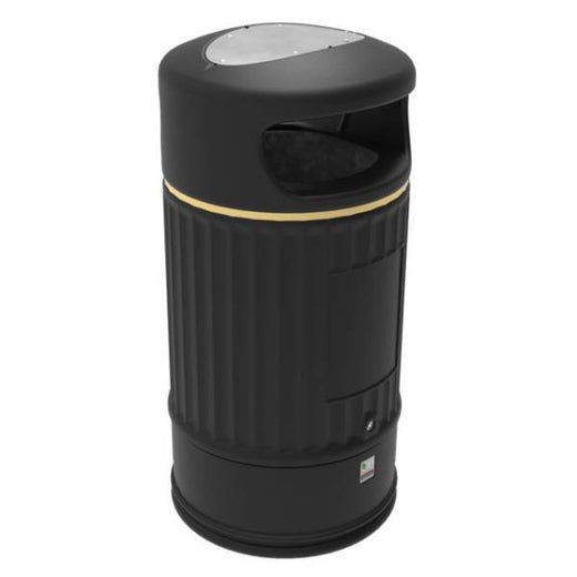 70L Classic External Litter Bin Mini, large aperture bin with a removable lid.