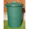 Coloured Outdoor Plastic Dustbin with Lockable Lid - 85 Litre
