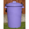 Coloured Outdoor Plastic Dustbin with Lockable Lid - 85 Litre