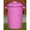 Coloured Outdoor Plastic Dustbin with Lockable Lid - 85 Litre