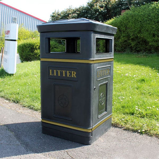 The Compass Litter Bin - 112 Litres