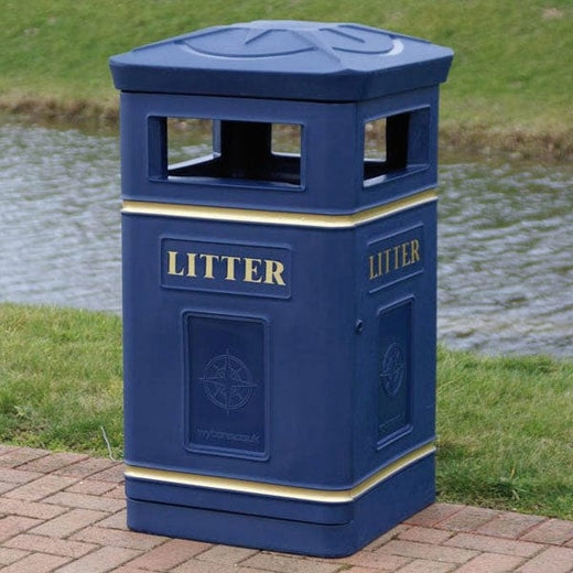 The Compass Litter Bin - 112 Litres
