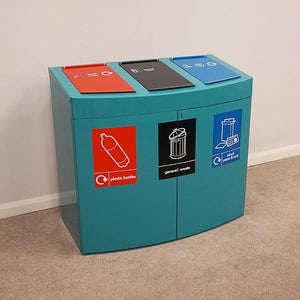Console Recycling Bin - 240 Litre