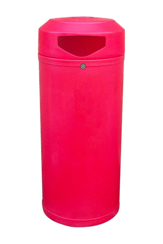 52 litre Red Continental Outdoor Litter Bin
