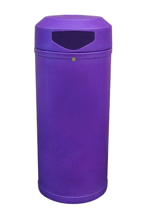 Medium Continental Outdoor Litter Bin - 90 Litre