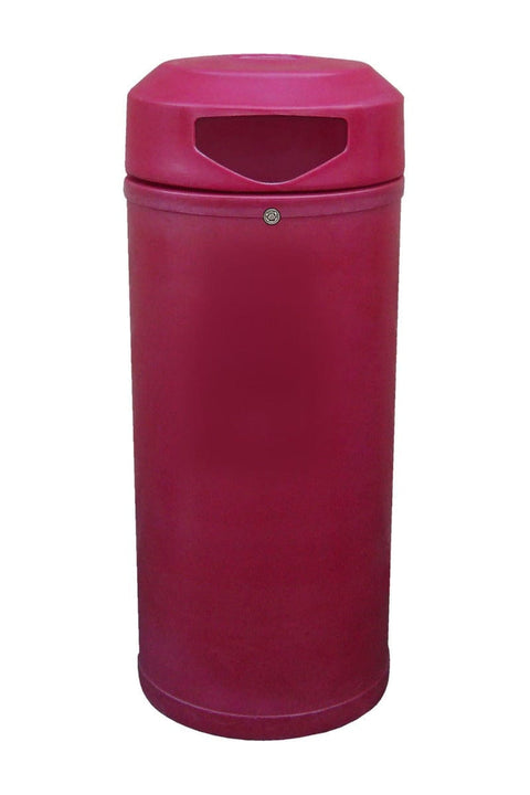 Medium Continental Outdoor Litter Bin - 90 Litre