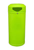 52 litre Lime Continental Outdoor Litter Bin