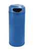 52 litre Continental Outdoor Litter Bin in Sapphire finish.