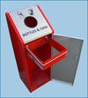 Recycling Bin with Painted Sides - 80 Litre