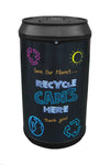 Blackboard Drinks Can Recycling Bin - 130 Litre
