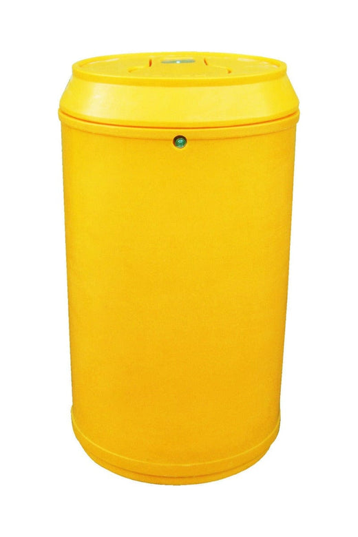 90 litre Novelty Drinks Can LItter Bin in Yellow