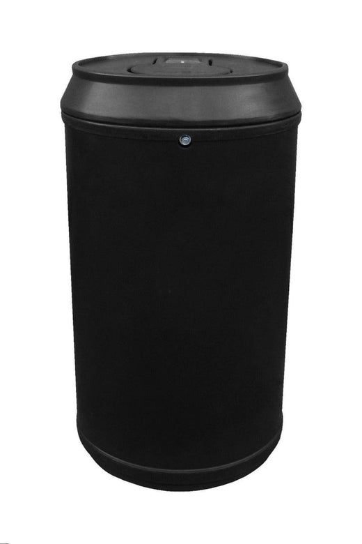 90L Drinks Can Novelty Litter Bin in the color black.