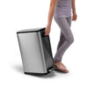 EKO Ecofly Slim Two Compartment Recycling Bin - 40 Litre