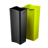 Two 20L removable plastic liners of the Ecofly Recycling Bin Easily removable compartments for easy cleaning.