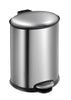EKO Ellipse Step Bin with a silent lid closure, and a modern stainless steel design.