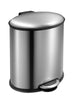 EKO Ellipse Step Bin with Fingerprint-proof coating steel finish for a spotless bin exterior.