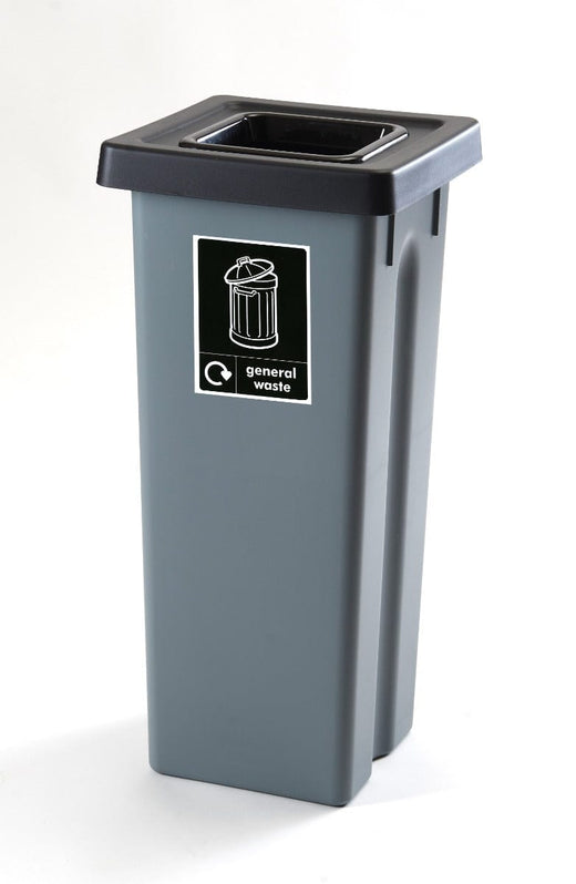 Freestanding Colour Coded Recycling Bin - Available in 3 Sizes