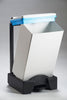 All plastic 65 litre plastic sackholder with removable white body and white lid