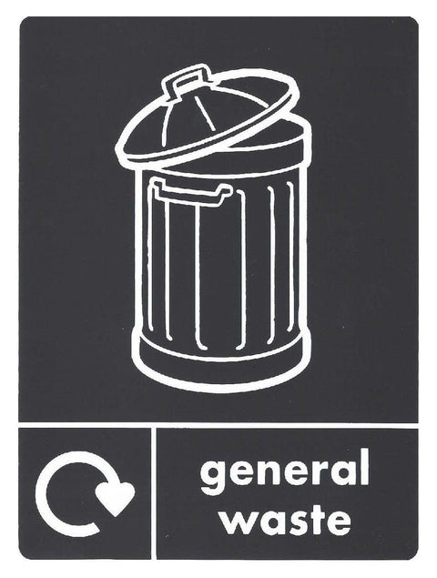 Plastic Push Lid 45 litre Recycling Bin