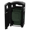 Heritage XL Outdoor Shell Litter Bin, cleverly designed to accommodate a 240-litre wheelie bin.