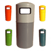 90 Litre - Hooded Top Litter Bin