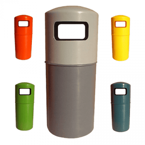 90 Litre - Hooded Top Litter Bin