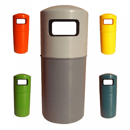 90 Litre - Hooded Top Litter Bin