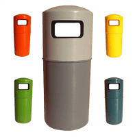 90 Litre - Hooded Top Litter Bin