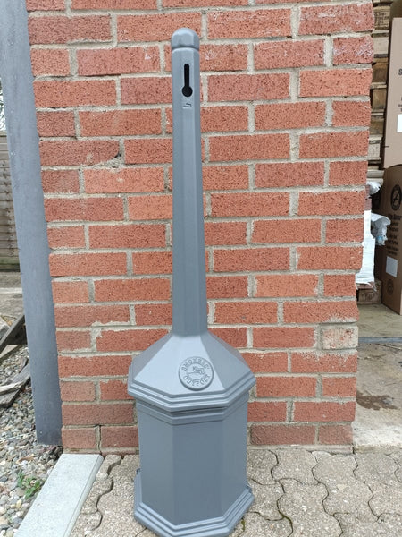 Freestanding Cigarette Bin with Internal Galvanised Bucket - Reduced to Clear