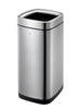Laguna Open Top Matt Stainless Steel Litter Bin - 3 Sizes Available