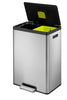 EcoCasa II Foot Pedal 2x20 Litre Recycling Bin