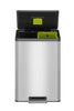EcoCasa II Foot Pedal 2x20 Litre Recycling Bin