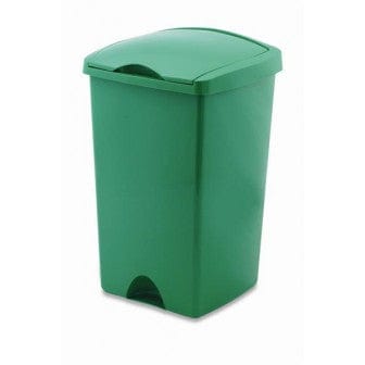 Lift Top Litter Bin in 5 Colours with optional recycling sticker - 48 Litre