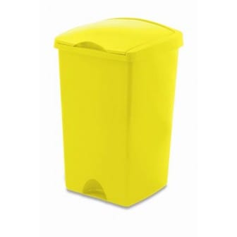 Lift Top Litter Bin in 5 Colours with optional recycling sticker - 48 Litre