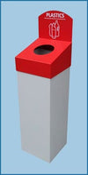 Metro Compact Recycling Bin - 80 Litre