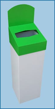 Metro Compact Recycling Bin - 80 Litre