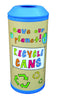 Colourful Midi Recycling Bin - 52 Litre
