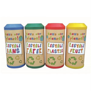 Colourful Midi Recycling Bin - 52 Litre
