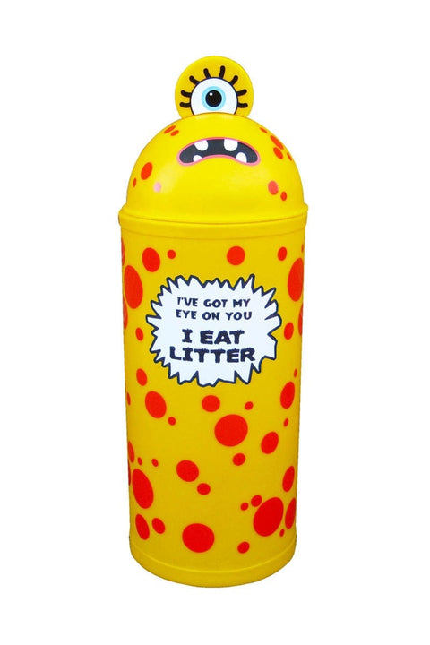 Colourful Monster Litter bin in 2 Sizes