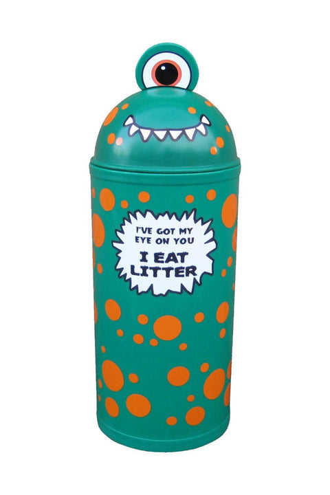 Colourful Monster Litter bin in 2 Sizes