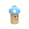 Novelty Mushroom Litter Bin with Optional Smiley Face - 60 Litre
