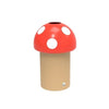 Novelty Mushroom Litter Bin with Optional Smiley Face - 60 Litre