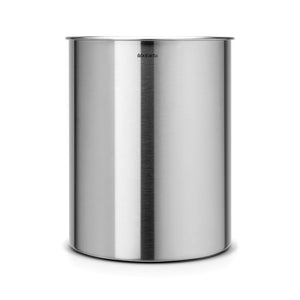 Brabantia Open Top Waste Paper Bin Matt SS - 15 Litre