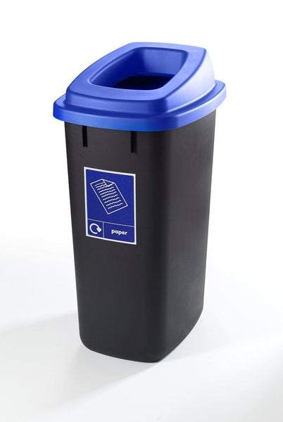 Large Durable Open Top Recycling Bin - 90 Litre