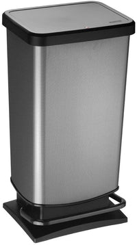 Carbon Finish Pedal Bin - 40 Litre