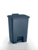 30 Litre pedal operated step bin in grey