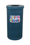 Brightly Coloured Popular Litter Bin - 70 Litre