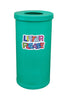70 Litre Popular Trash Bin with choice of graphics Litter Please printed on body.