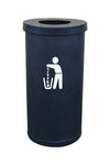 Brightly Coloured Popular Litter Bin - 70 Litre
