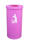 Brightly Coloured Popular Litter Bin - 70 Litre